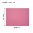 thumbnail image 2 of Purpurina EVA Unique Bargains Hojas Rosa 15,7 x 11,8 Pulgadas 1,6mm 10uds, 2 of 6