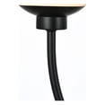 thumbnail image 6 of Living District Nyomi 19" 2-Light Metal/Glass Chandelier in Black/White, 6 of 8