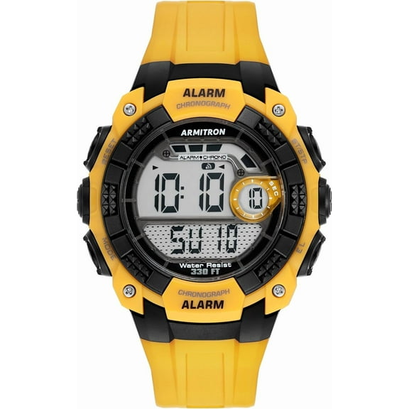 Armitron Sport Resin Digital Chronograph Mens Watch