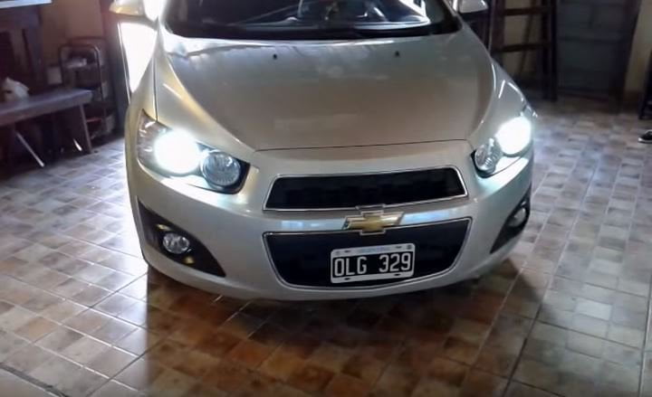Holden Barina Super White Headlamp 