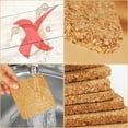 thumbnail image 4 of 16-Pack Square Cork Coasters for Drinks, 4 of 5
