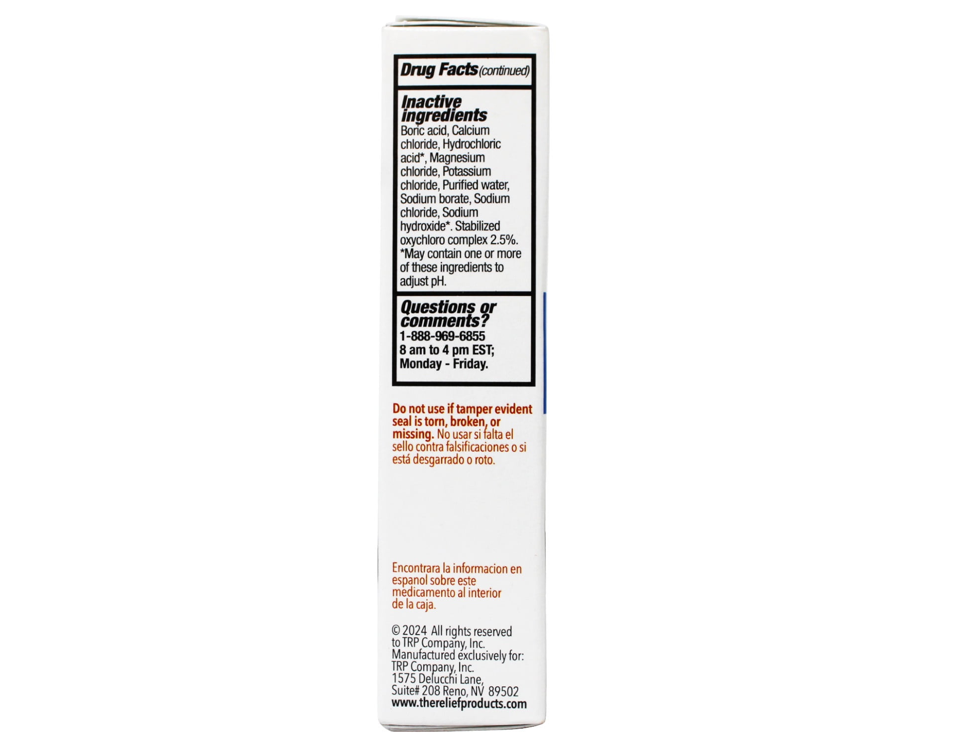 6 Pack - TRP Gentle Eyes Lubricant Eye Drops, Fast Long Lasting Relief, Moisturizing, 0.5 fl oz