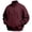 19#Wine, variant on Fleece Quarter Zip Sweatshirt for Men Long Sleeve Stand Collar Solid Pullover Trendy Fall Winter Casual Warm Comfy Top with Pocket Dark Gray XL