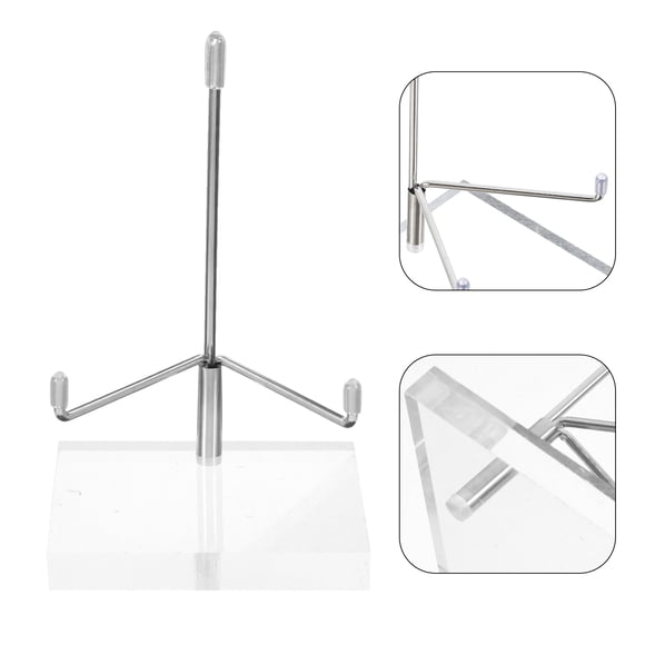 BALAHAPY Soporte Metálico Multifuncional Para Exhibición De Minerales Y Con Base Estable Y Sofisticado