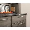 thumbnail image 3 of Amerock Versa 5-1/16 inch (128mm) Center-to-Center Polished Chrome Cabinet Pull - 25 Pack, 3 of 5