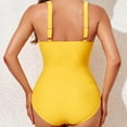 thumbnail image 3 of MPWEGNP Tummy Control Swimsuits for Women Slimming One Piece Bathing Suit Ruched Push up Padded Swimwear, 3 of 3