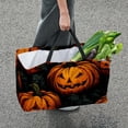 thumbnail image 7 of Pumpkin Large Capacity Reusable Foldable Oxford Cloth Grocery Bags for Storage Bins, Grocery Baskets, and Picnic Baskets, 7 of 7