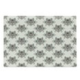 thumbnail image 1 of Dog Lover Cutting Board, Wolf Pattern with Design Elements Motifs Geometric, Decorative Tempered Glass Cutting and Serving Board, Large Size, Multicolor, by Ambesonne, 1 of 1