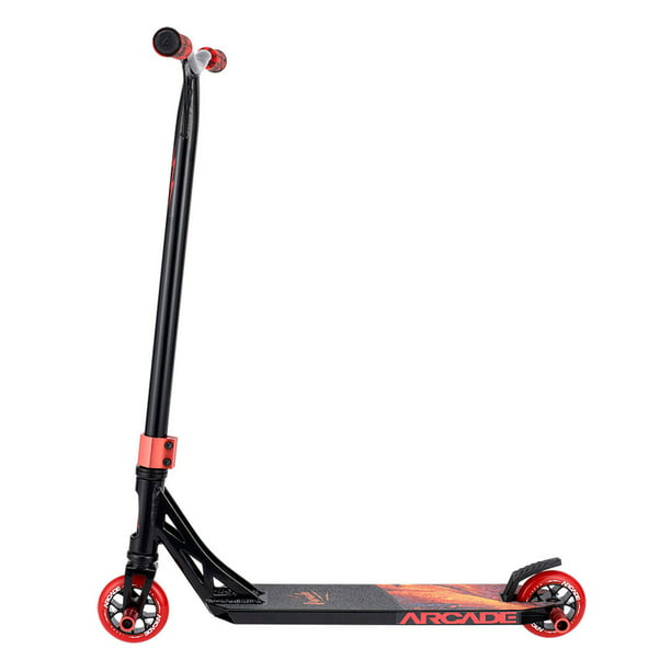 Arcade Pro Scooters Plus Stunt Scooter for 10 Years and Up - Perfect for Intermediate Boys and Girls - Best Trick Scooter for BMX Freestyle Tricks (ARCADE - Lava) - Walmart.com
