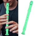 thumbnail image 1 of 8 Hole ABS Recorder Instrument for Kids Beginners, Compact Lightweight 3 Piece Recorder with Fingering Chart, Cleaning Kit, 1 of 7