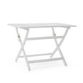 thumbnail image 6 of CoSoTower Foldable Dining Set, White, 6 of 9