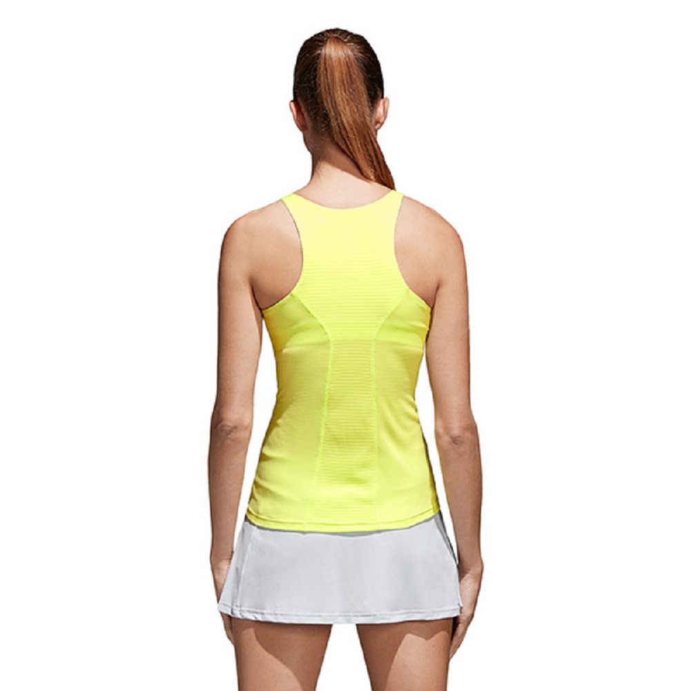 Adidas Women's Climachill Tank (Semi Frozen Yellow, X-Large) - image 2 of 3