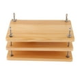 thumbnail image 1 of GUOOL Wooden Book Press Binding Press for Home Office DIY Bookbinding Photo Albums, 1 of 9