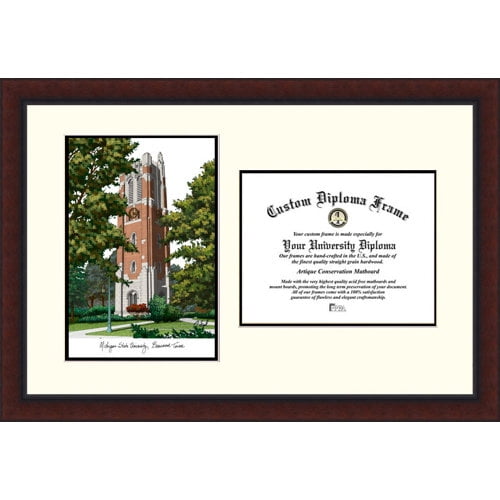 Campusimages IL972LV Southern Illinois University Legacy Scholar Diploma Frame