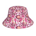 thumbnail image 1 of Fotbe Cute Girl Sombrero Tipo Pescador con Estampado – Sombrero de Sol de Algodón de Moda para Playa, Golf, Pesca, 1 of 6