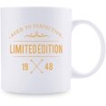 thumbnail image 4 of 71st Birthday Gifts for Men - 1948 Birthday Gifts for Men, 71 Years Old Birthday Gifts Coffee Mug for Dad, Husband, Friend, Brother, Him, Colleague, Coworker,limited edition mug - 11oz, 4 of 6