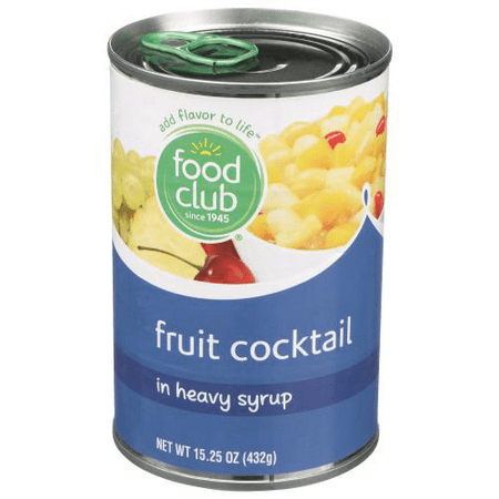 Food Club, Fruit Cocktail In Heavy Syrup