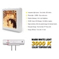 thumbnail image 2 of Plug in Dimmable LED Night Light with Dusk to Dawn Auto Sensor, Adjustable Brightness, Warm Light, Auto On/Off Nightlight for Bathroom, Hallway, Nursery, Bedrooms - Klimt: Mother and Child, 2 of 7