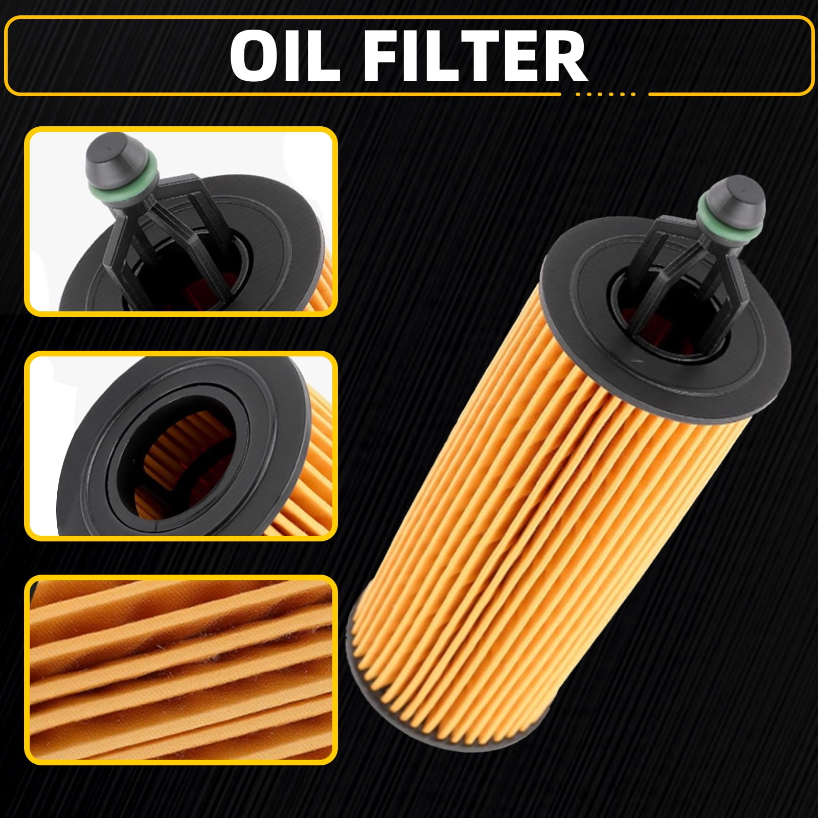 Aluminum Oil Cooler Oil Filter Housing with Kit Oil Cooler Gaskets and Sensor Filter Compatible with 2011-2016 Chrysler 200 300 Charger Challenger Journey Wrangler Ram ProMaster 3.6L 68191349AA