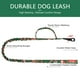 thumbnail image 5 of Collar táctico para perros DAGANXI de nailon ajustable con asa, color verde, 5 of 6