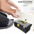 thumbnail image 3 of FENGGUIQU Repairing Tool Box Negro Para Uso Doméstico Con Extraíble Y Fácil De Plástico Resistente, 3 of 8