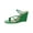 Green Smooth, variant on Womens Eiana Wedge Toe Ring Slingback Sandals