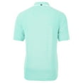 thumbnail image 3 of Men's Cutter & Buck Green Seattle Seahawks Virtue Eco Pique Stripe Recycled Polo, 3 of 3