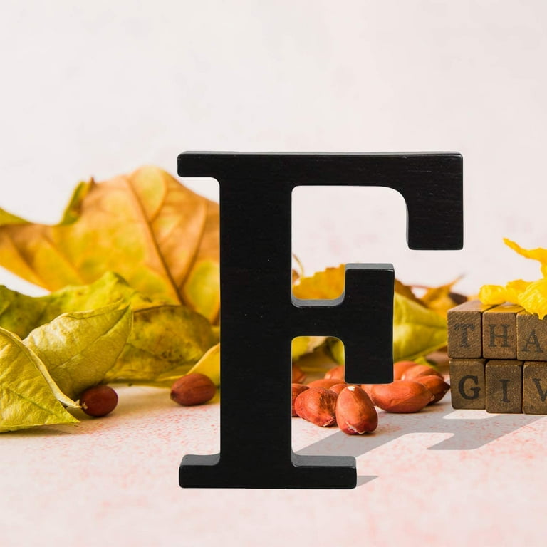 Decorative Wooden Letters