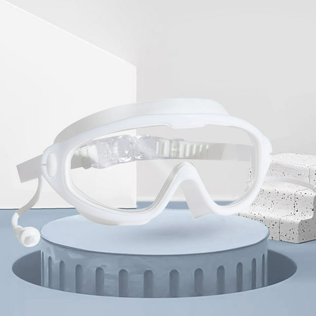 DecSea Kids 2-13 Years Anti-Fog Swimming Goggles with Earplugs - Leak-Proof for Pool & Beach