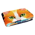 thumbnail image 2 of Cats Super Soft Microfiber Throw Blanket - Lightweight Fluffy Blankets for Sofa, Bed, Couch, Office, and Camping, 2 of 6