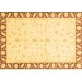 thumbnail image 1 of Ahgly Company Indoor Rectangle Abstract Brown Modern Area Rugs, 7' x 9', 1 of 4