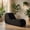 Black, variant on Naomi Home Yoga Chaise for Adults, Ergonomic Stretching Chair, 330 lb Capacity, Microfiber - Red