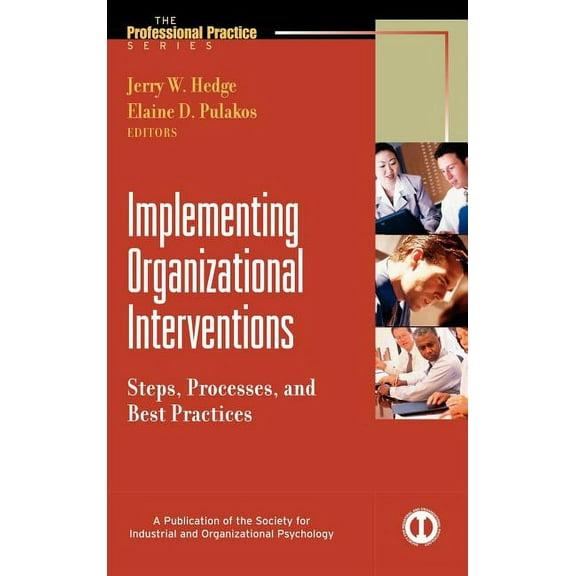 J-B Siop Professional Practice Implementing Organizational Interventions: Steps, Processes, and Best Practices, Book 5, (Hardcover)