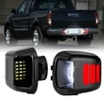 thumbnail image 1 of 2Pcs Red Tube SMD LED License Plate Light for Nissan Navara D40 2005-2016, 1 of 5