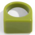 thumbnail image 1 of Women Ring Chunky Resin Simple Thick Finger Ring Knuckle Ring Stackable Ring, 1 of 10
