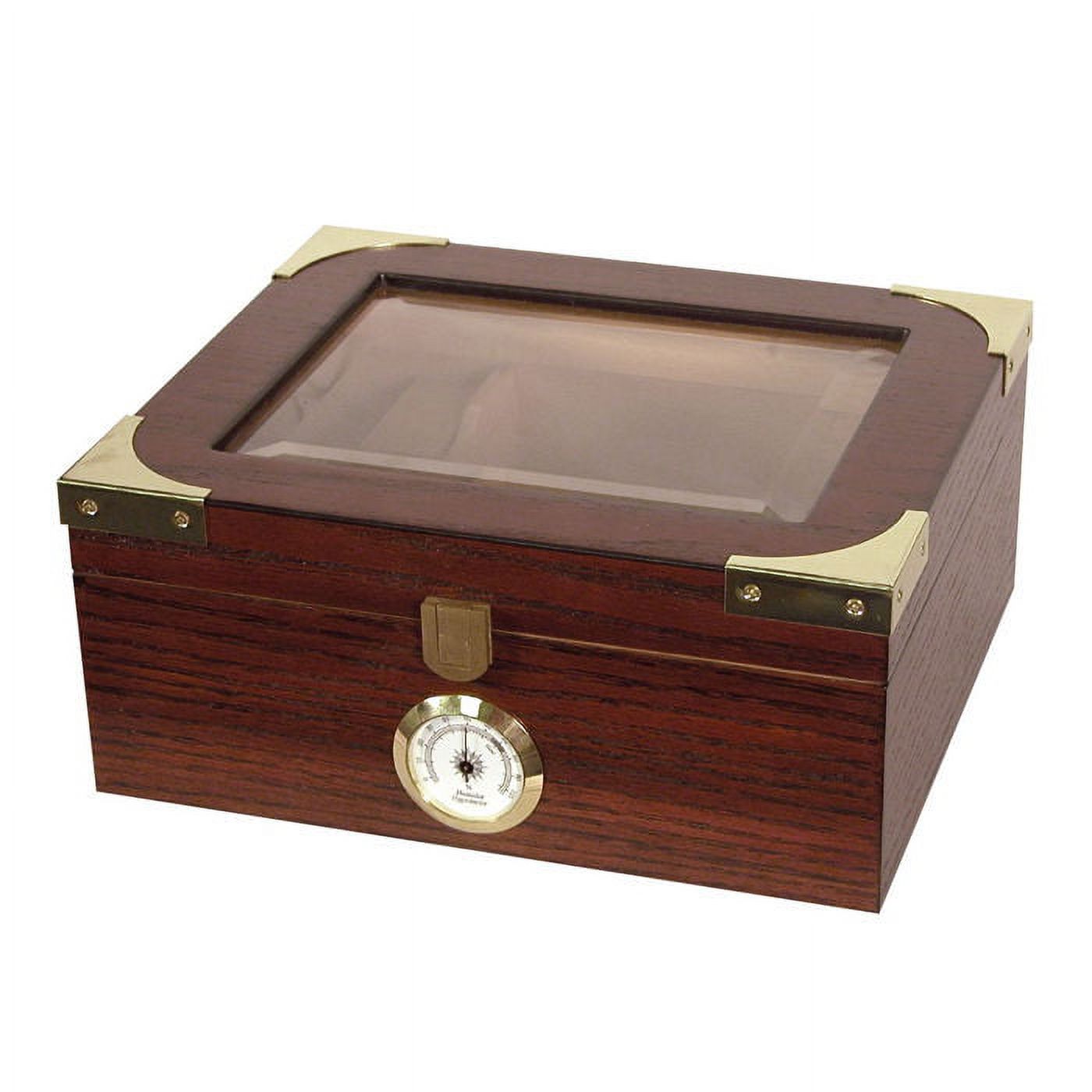 Deluxe Glass-Top Humidor (20-50 Cigars) - image 2 of 3