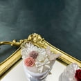thumbnail image 3 of 100pcs Résine Rose Diy Matériaux Collier Collier Boucle d'Oreille Diy Rose Charme, 3 of 6