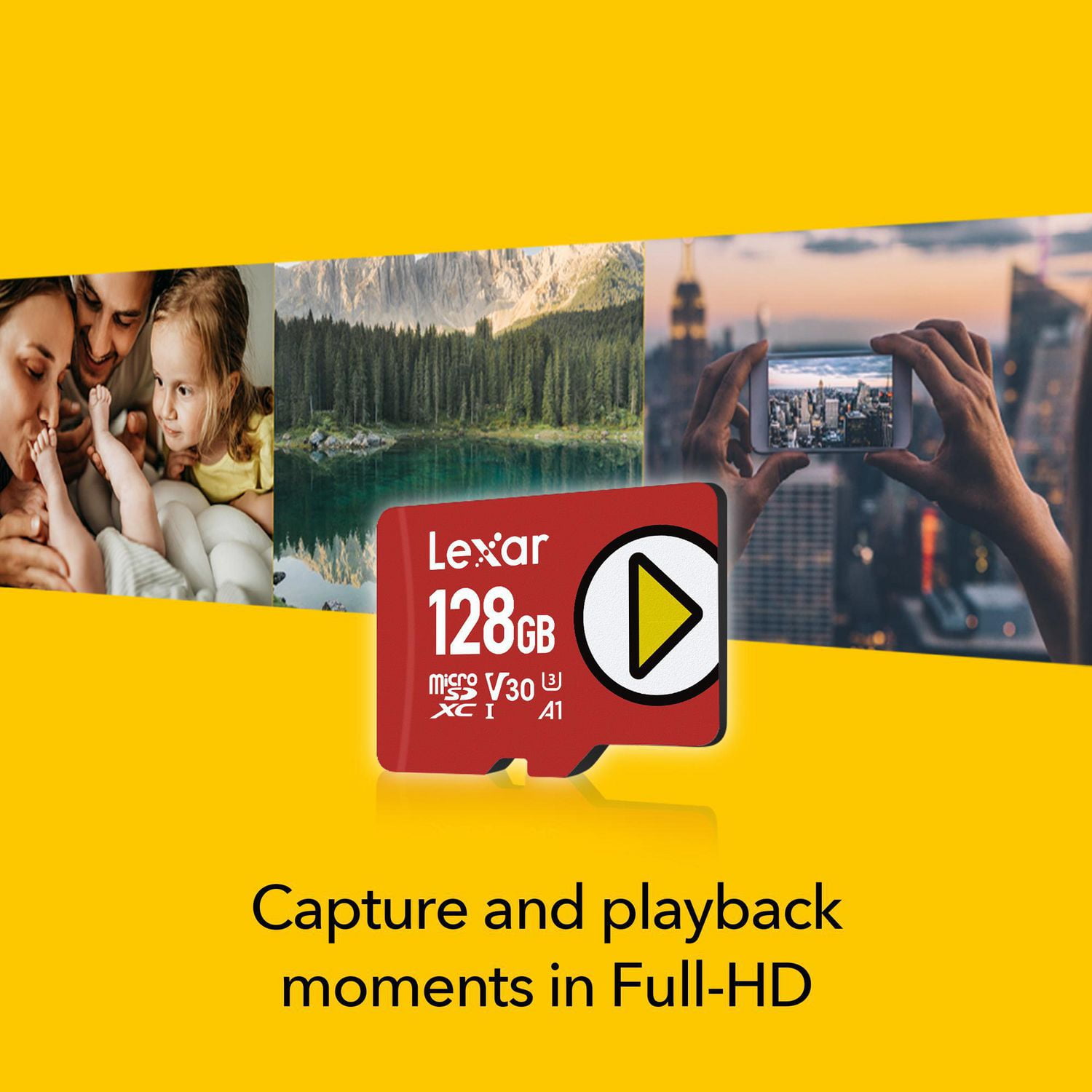 Lexar Play 128GB MicroSDXC Digital Memory Card, Micro SDXC Digital Memory