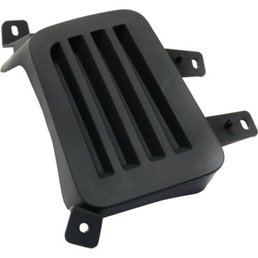 Fog Light Cover Compatible with 2015-2020 Chevrolet Tahoe Suburban Right Passenger Black