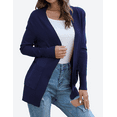 thumbnail image 3 of FOLUNSI Women's Cardigan Casual Lightweight Knit Cardigan Sweaters of Female s-2x, 3 of 9