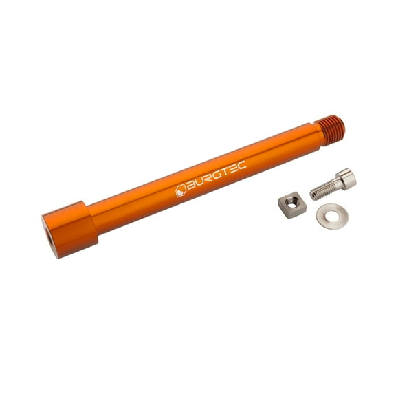 Burgtec Fox Fork 2021  Axle, 15x110mm, Iron Bro Orange