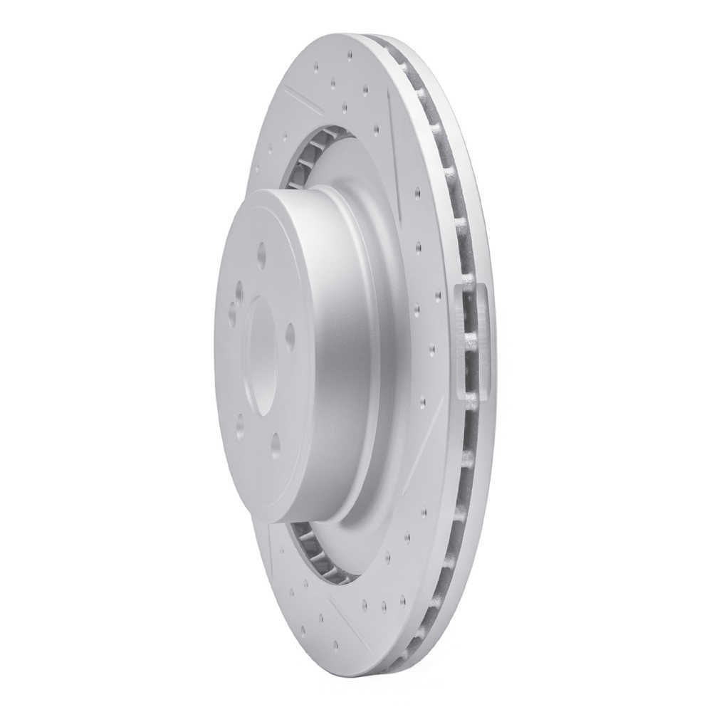 Dynamic Friction Company 830-63094R DFC Geoperformance Rotor - Drilled and Slotted
