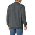 thumbnail image 3 of INSPIRE CHIC Chandail en Molleton Décontracté à Manches Longues pour Hommes Couleur Unie Basique Col Rond, 3 of 5
