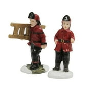 Holiday Time Mini Village Figure 2pk, Firemen