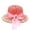 Watermelon Red, variant on 2025 Kids Sun Hat with Wide Brim for Outdoor Play and Summer Beach Travel Lightweight Breathable Toddler Cap