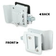 thumbnail image 4 of CROSSDESIGN Paddle Entry Door Lock Latch Handle Knob Deadbolt Fit for Most RV Doors (2PCS), 4 of 12