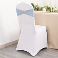 Efavormart 5 Pack Dusty Blue Spandex Chair Sashes with Gold Rhinestone ...