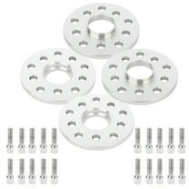 AUTOMUTO 4set 5Lug 10mm Thick 5x100 5x112mm 14x1.5 Studs Wheel Spacers fit 1996-2008 for A4 1995-1998 for A5