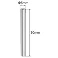 thumbnail image 2 of Uxcell 5mmx30mm 304 Stainless Steel Dowel Pin 10 Pack, 2 of 5