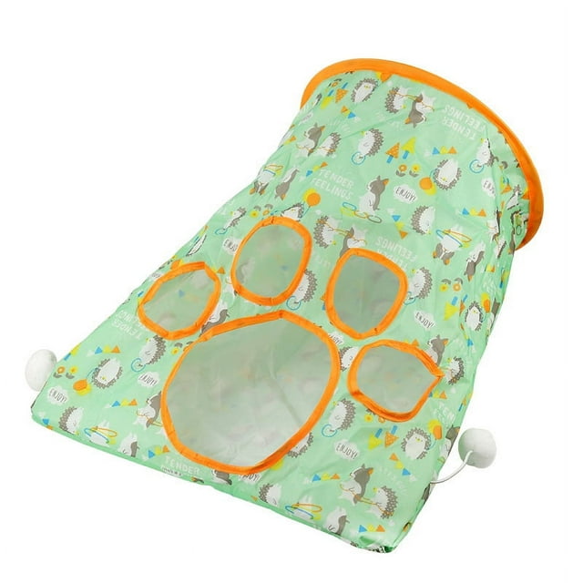Combo de túnel y cubos para gatos para gatos de interior con pelota de juego, tienda de campaña y cubos interactivos plegables para gatos que aumentan la diversión, esconden y buscan túnel misterioso,